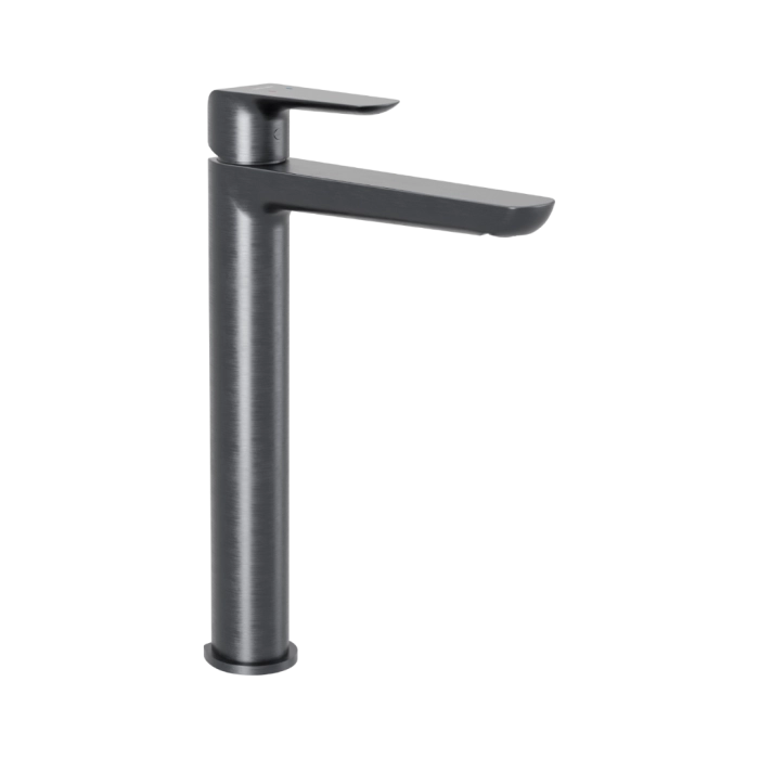 Clever 2.0 bateria umywalkowa stojąca wysoka, grafit szczotkowany_AREX.4102AB.png
