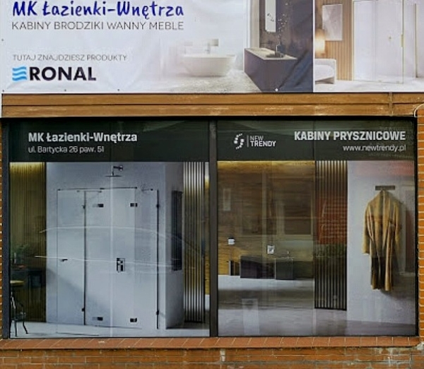 Sklep stacjonarny MK Łazienki